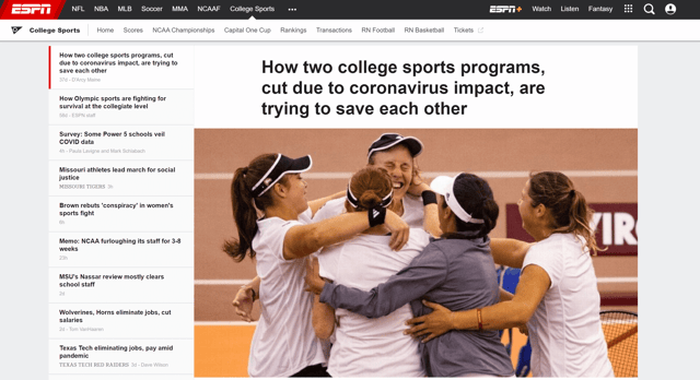 ecu-swim-espn-screenshot