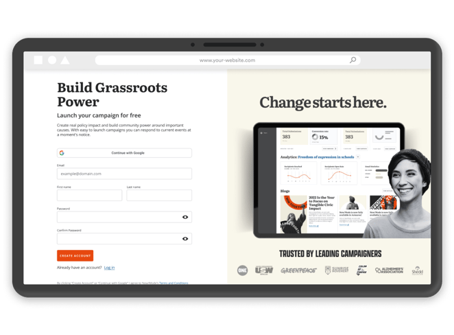 A view of the New/Mode Impact dashboard.